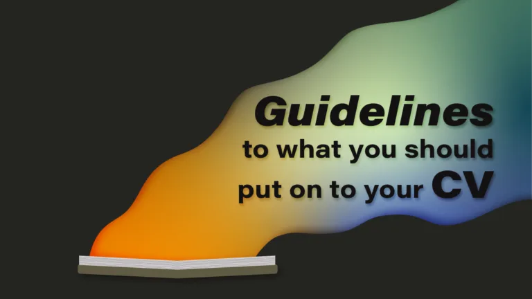 CV Guideline