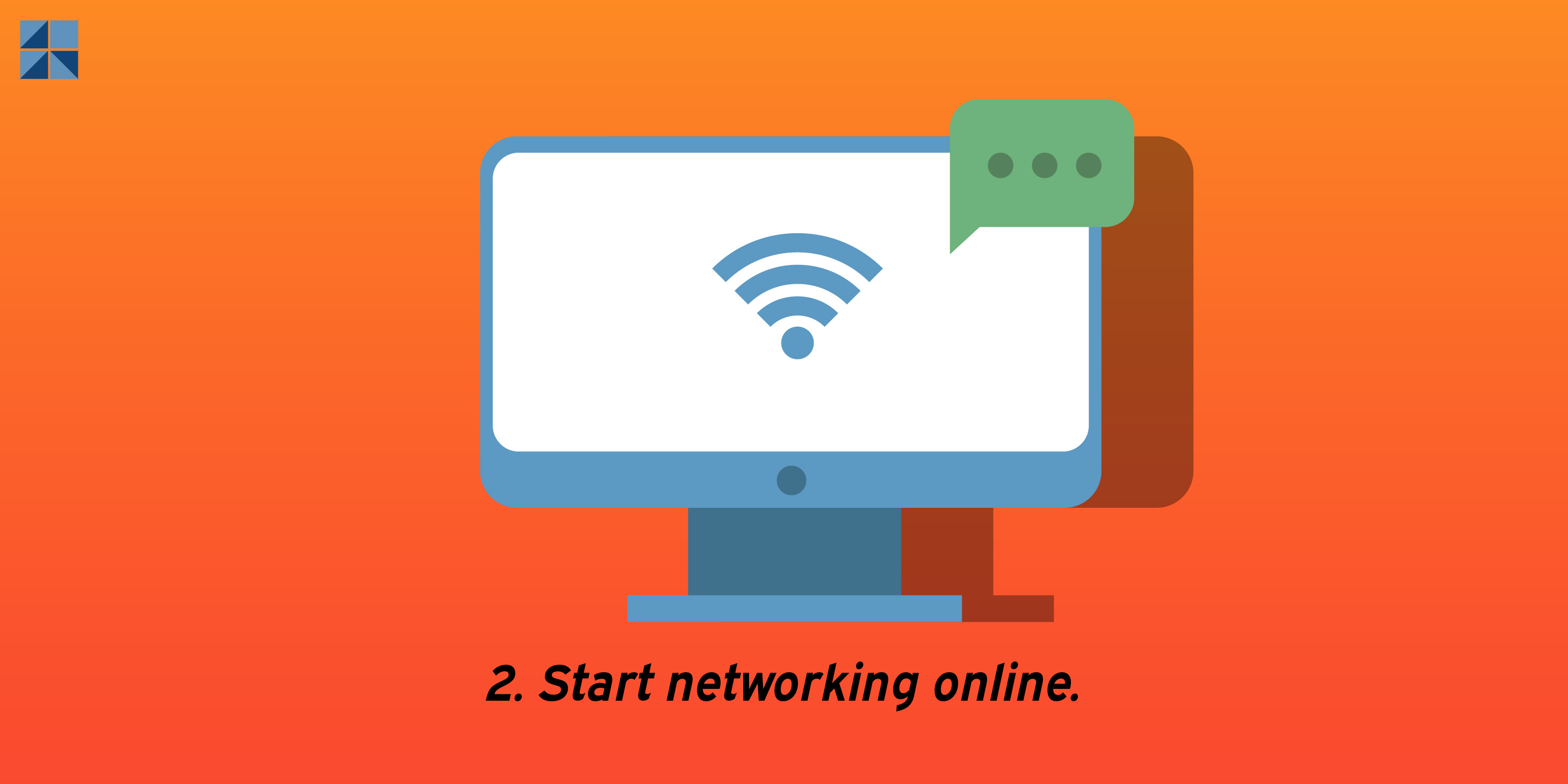 Start networking online